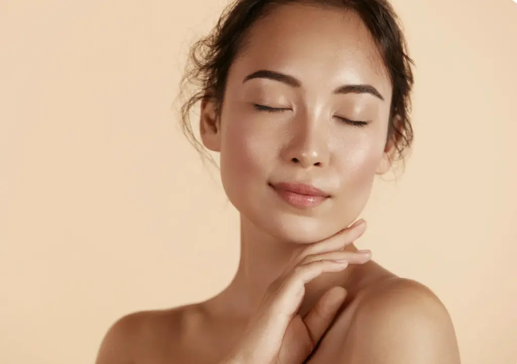 Woman Closing eyes