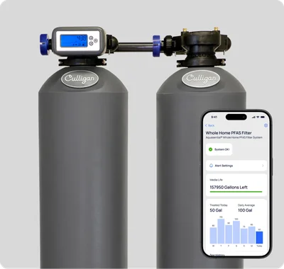 Aquasential Whole Home PFAS Water Filter | Culligan of Nashville